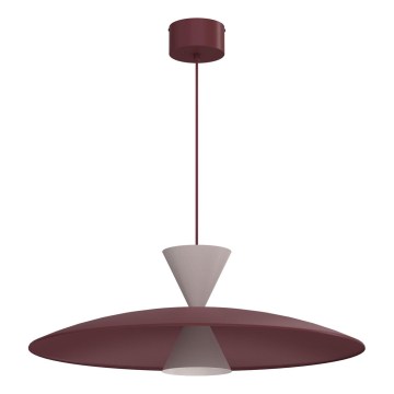 Κρεμαστό φωτιστικό με καλώδιο MISTIC 1xGX53/15W/230V μπορντό