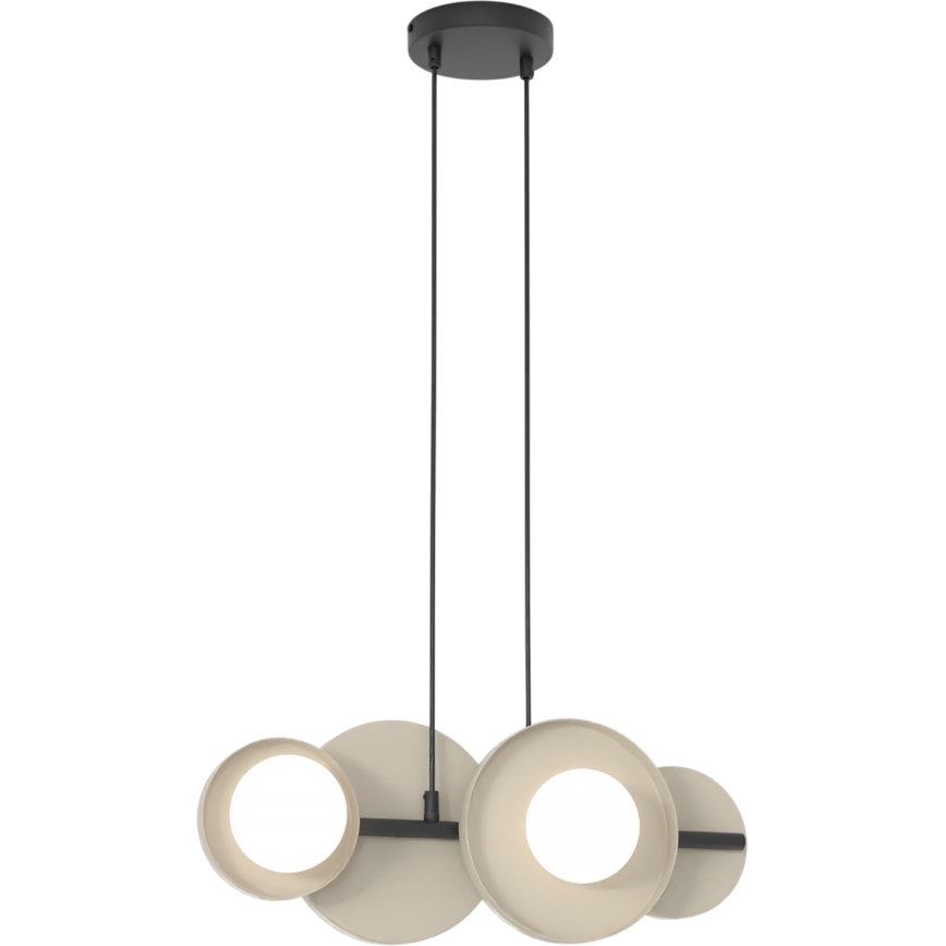 Κρεμαστό φωτιστικό με καλώδιο MODEL 4xG9/8W/230V μπεζ