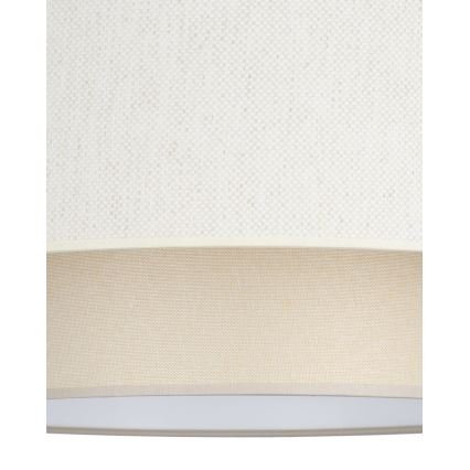Κρεμαστό φωτιστικό με καλώδιο NATIA 1xE27/60W/230V, Ø 45 cm, εκρού