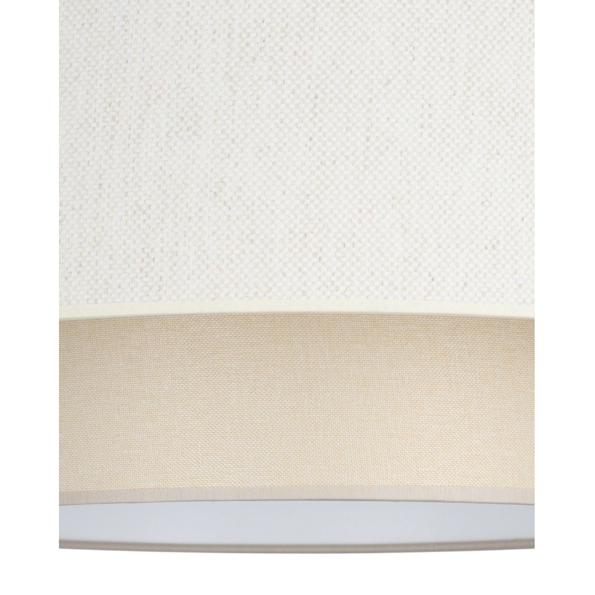 Κρεμαστό φωτιστικό με καλώδιο NATIA 1xE27/60W/230V, Ø 45 cm, εκρού