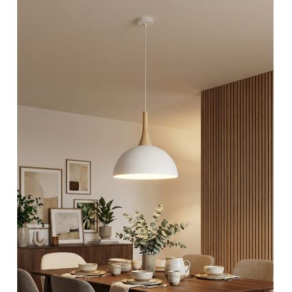 Κρεμαστό φωτιστικό με καλώδιο NAUTICA 1xGX53/12W/230V λευκό