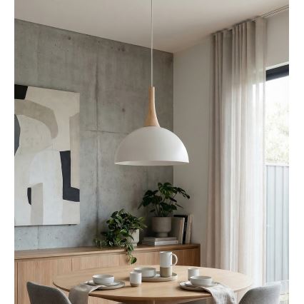 Κρεμαστό φωτιστικό με καλώδιο NAUTICA 1xGX53/12W/230V λευκό