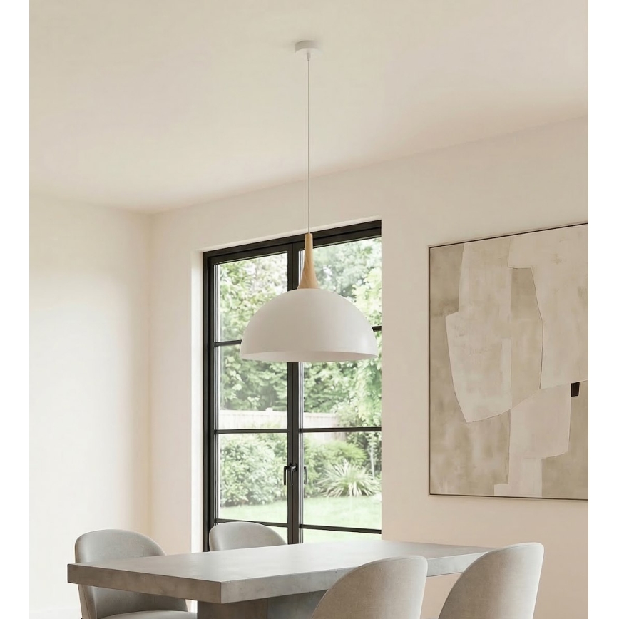 Κρεμαστό φωτιστικό με καλώδιο NAUTICA 1xGX53/12W/230V λευκό