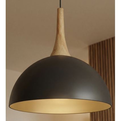 Κρεμαστό φωτιστικό με καλώδιο NAUTICA 1xGX53/12W/230V μαύρο