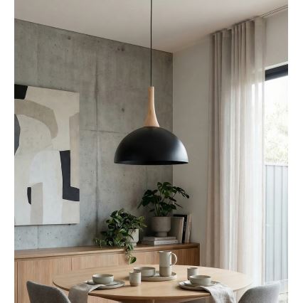 Κρεμαστό φωτιστικό με καλώδιο NAUTICA 1xGX53/12W/230V μαύρο