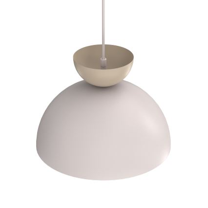 Κρεμαστό φωτιστικό με καλώδιο NEVIS 1xE27/15W/230V Ø 29 cm εκρού