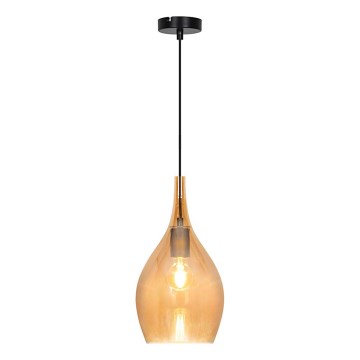 Κρεμαστό φωτιστικό με καλώδιο NEXT 1xE27/40W/230V πορτοκαλί/μαύρο