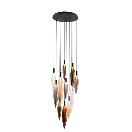 Κρεμαστό φωτιστικό με καλώδιο NORDIC 11xG9/5W/230V μαύρο