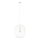Κρεμαστό φωτιστικό με καλώδιο OVELLA 1xE27/15W/230V Ø 34 cm εκρού