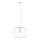 Κρεμαστό φωτιστικό με καλώδιο OVELLA 1xE27/15W/230V Ø 46 εκ., εκρού