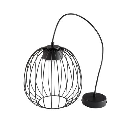 Κρεμαστό φωτιστικό με καλώδιο OVELLA 1xGX53/10W/230V Ø 25 εκ. μαύρο