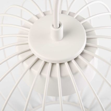 Κρεμαστό φωτιστικό με καλώδιο OVELLA 1xGX53/10W/230V, διάμ. 25 εκ., εκρού