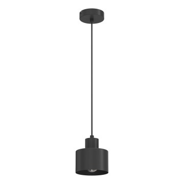Κρεμαστό φωτιστικό με καλώδιο PARKLA 1xE27/15W/230V μαύρο