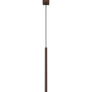 Κρεμαστό φωτιστικό με καλώδιο PASTELO 1xG9/8W/230V καφέ