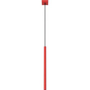 Κρεμαστό φωτιστικό με καλώδιο PASTELO 1xG9/8W/230V κόκκινο