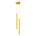 Κρεμαστό φωτιστικό με καλώδιο PASTELO 2xG9/8W/230V κίτρινο