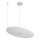 Κρεμαστό φωτιστικό με καλώδιο PIATTO 1xGX53/15W/230V Ø 45 cm λευκό