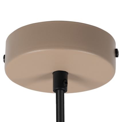 Κρεμαστό φωτιστικό με καλώδιο PIATTO 1xGX53/15W/230V Ø 45 εκ. μπεζ
