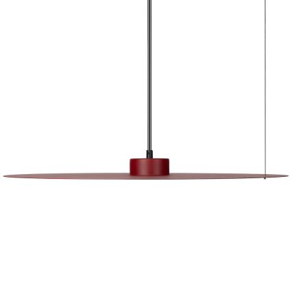 Κρεμαστό φωτιστικό με καλώδιο PIATTO 1xGX53/15W/230V Ø 55 cm βυσσινί
