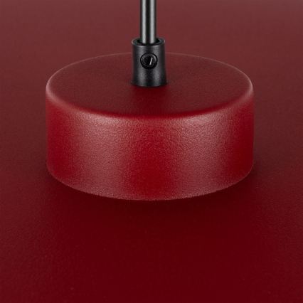 Κρεμαστό φωτιστικό με καλώδιο PIATTO 1xGX53/15W/230V Ø 55 cm βυσσινί