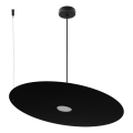 Κρεμαστό φωτιστικό με καλώδιο PIATTO 1xGX53/15W/230V Ø 55 cm μαύρο