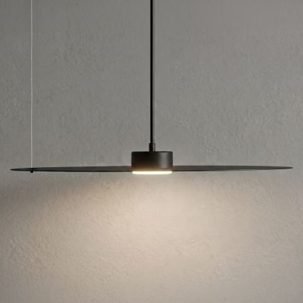 Κρεμαστό φωτιστικό με καλώδιο PIATTO 1xGX53/15W/230V Ø 55 cm μαύρο