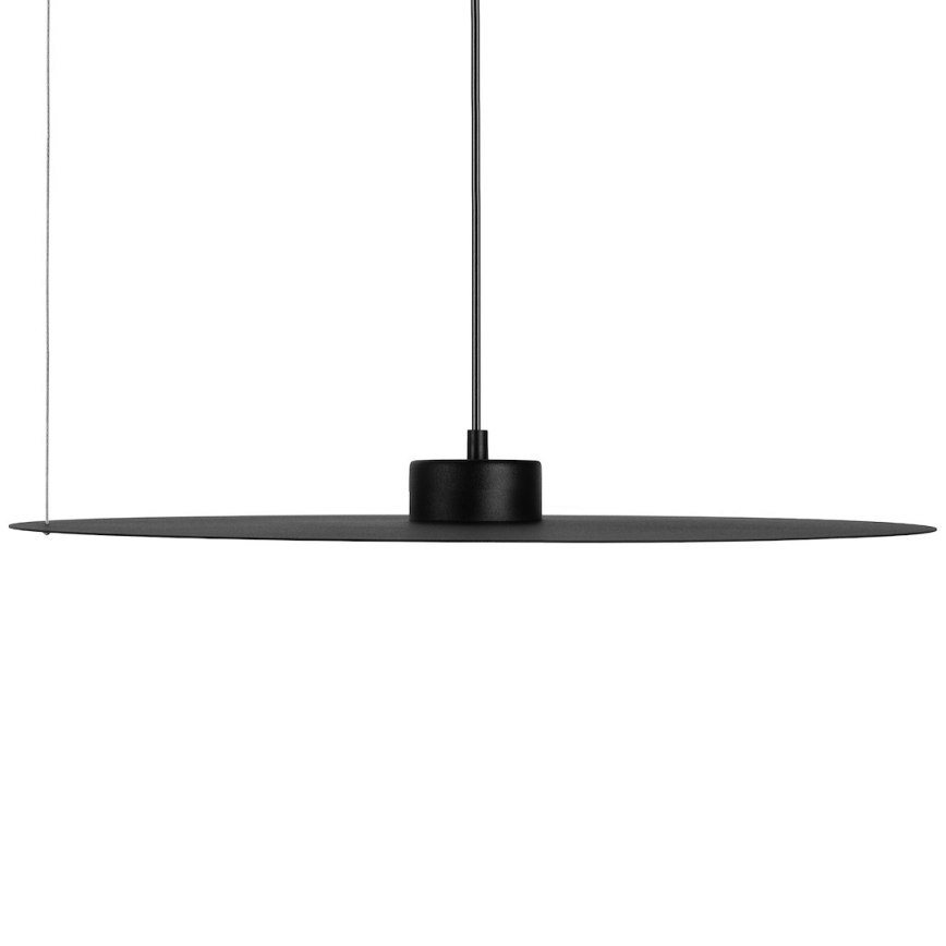 Κρεμαστό φωτιστικό με καλώδιο PIATTO 1xGX53/15W/230V Ø 55 cm μαύρο