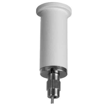 Κρεμαστό φωτιστικό με καλώδιο PIATTO 1xGX53/15W/230V διάμ. 35 cm λευκό
