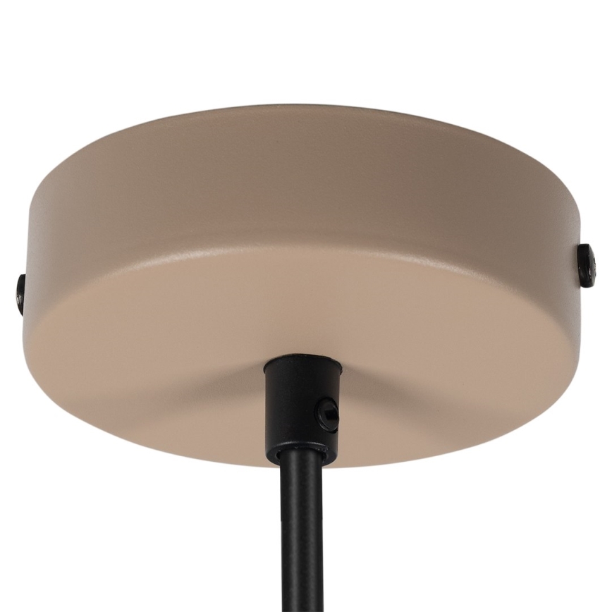 Κρεμαστό φωτιστικό με καλώδιο PIATTO 1xGX53/15W/230V διάμ. 35 εκ. μπεζ