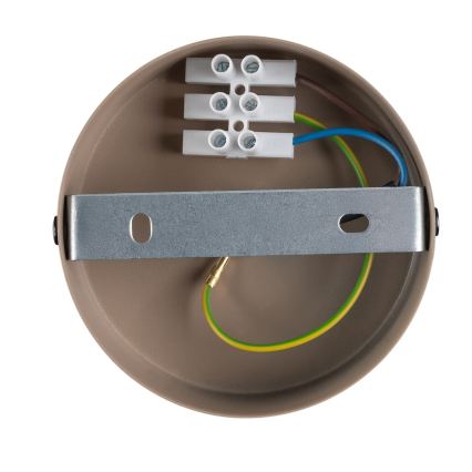 Κρεμαστό φωτιστικό με καλώδιο PIATTO 1xGX53/15W/230V διάμ. 35 εκ. μπεζ