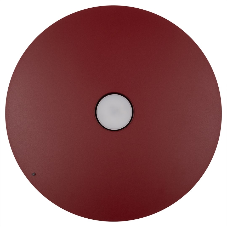 Κρεμαστό φωτιστικό με καλώδιο PIATTO 1xGX53/15W/230V διάμ. 45 cm βυσσινί