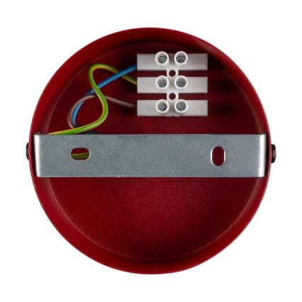 Κρεμαστό φωτιστικό με καλώδιο PIATTO 1xGX53/15W/230V διάμ. 45 cm βυσσινί