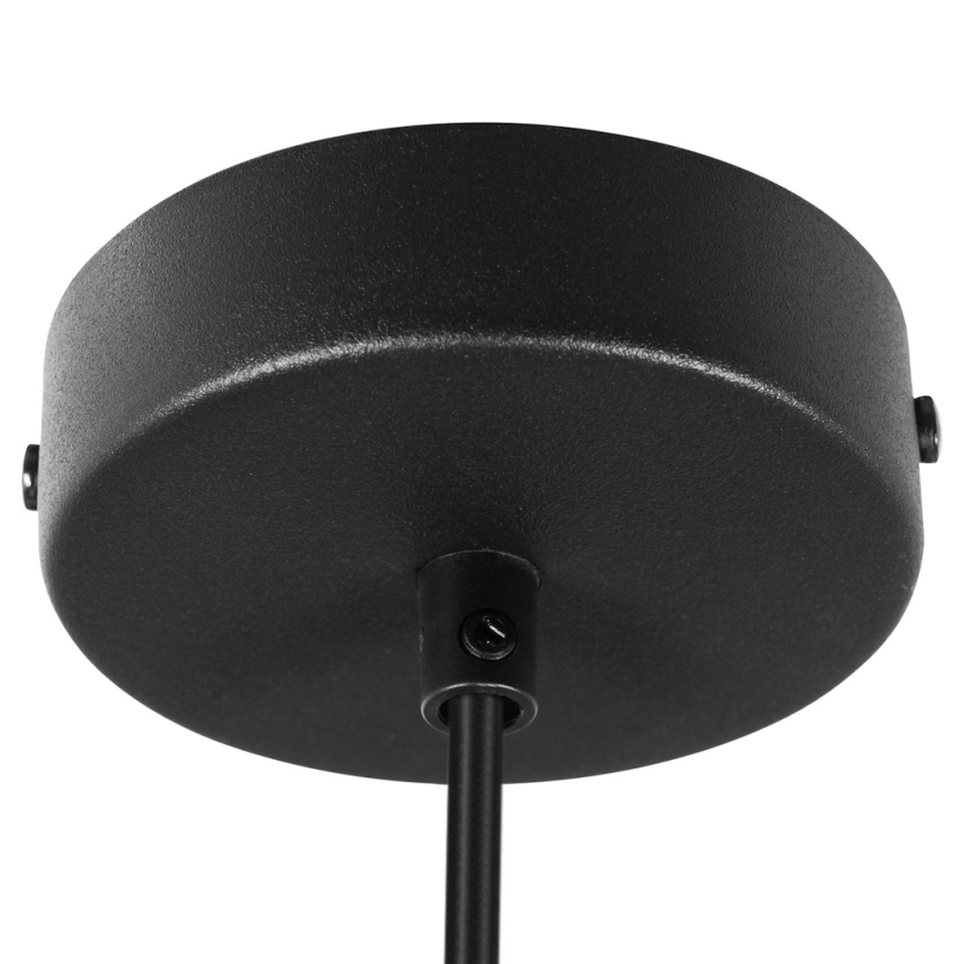 Κρεμαστό φωτιστικό με καλώδιο PIATTO 1xGX53/15W/230V, διάμετρος 35 cm, μαύρο