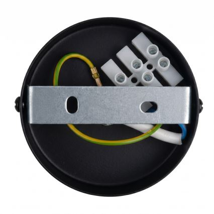 Κρεμαστό φωτιστικό με καλώδιο PIATTO 1xGX53/15W/230V, διάμετρος 35 cm, μαύρο