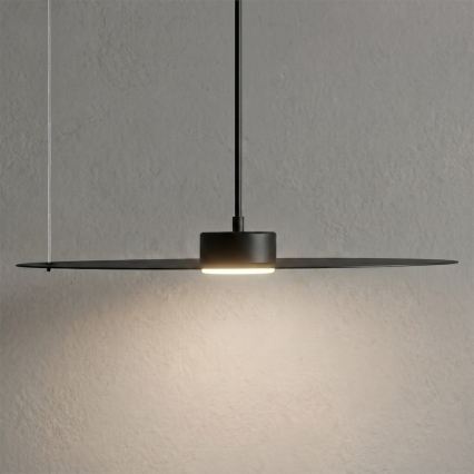 Κρεμαστό φωτιστικό με καλώδιο PIATTO, 1xGX53/15W/230V, διάμετρος 45 cm, μαύρο
