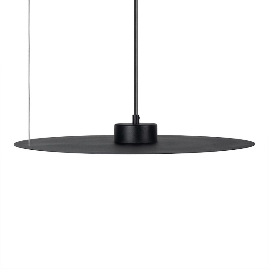 Κρεμαστό φωτιστικό με καλώδιο PIATTO, 1xGX53/15W/230V, διάμετρος 45 cm, μαύρο