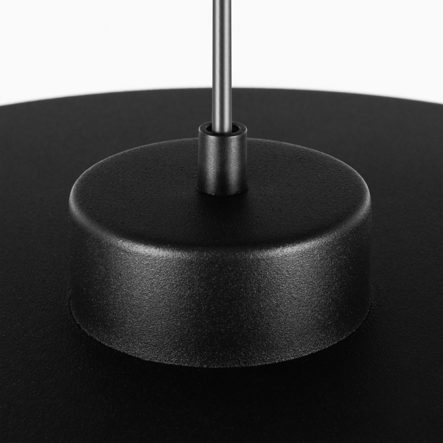 Κρεμαστό φωτιστικό με καλώδιο PIATTO, 1xGX53/15W/230V, διάμετρος 45 cm, μαύρο
