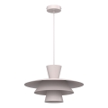Κρεμαστό φωτιστικό με καλώδιο PLATO 1xE27/15W/230V εκρού