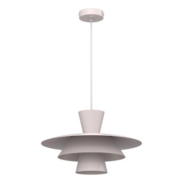 Κρεμαστό φωτιστικό με καλώδιο PLATO 1xE27/15W/230V εκρού