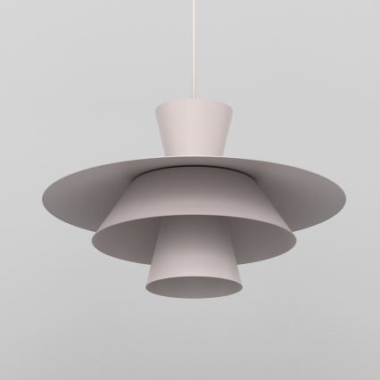 Κρεμαστό φωτιστικό με καλώδιο PLATO 1xE27/15W/230V εκρού