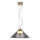 Κρεμαστό φωτιστικό με καλώδιο PRESTO 1xGX53/10W/230V Ø 34 cm χρυσό/καπνιστό γκρι