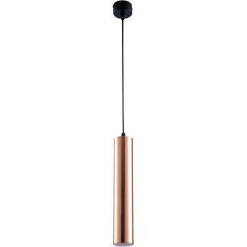 Κρεμαστό φωτιστικό με καλώδιο PUNTO 1xGU10/9W/230V σε ροζ χρυσό