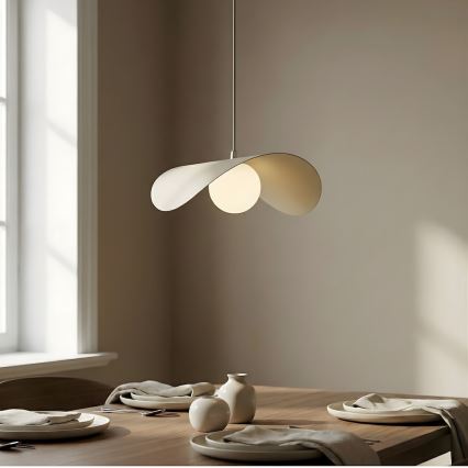 Κρεμαστό φωτιστικό με καλώδιο RITUAL 1xG9/8W/230V μπεζ