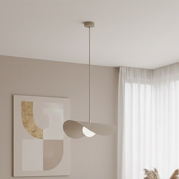 Κρεμαστό φωτιστικό με καλώδιο RITUAL 1xG9/8W/230V μπεζ