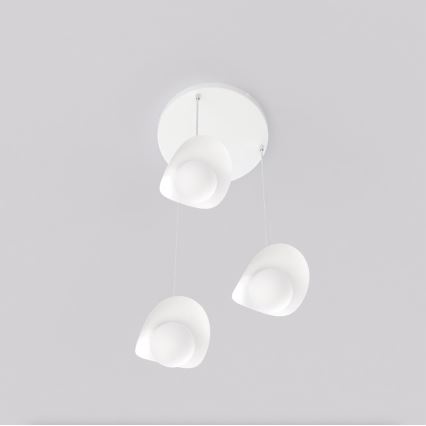 Κρεμαστό φωτιστικό με καλώδιο RITUAL 3xG9/8W/230V λευκό