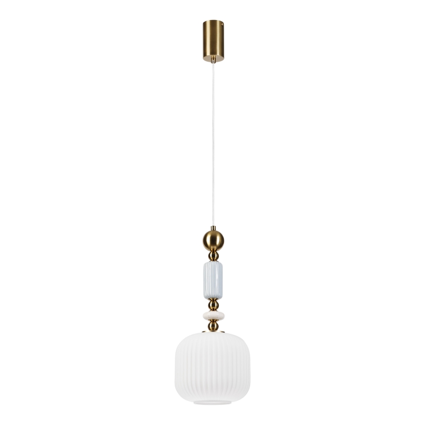 Κρεμαστό φωτιστικό με καλώδιο ROYAL 1xE27/15W/230V χρυσό/λευκό