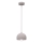 Κρεμαστό φωτιστικό με καλώδιο SOOL 1xE27/15W/230V, Ø 15 cm, σε κρεμ απόχρωση
