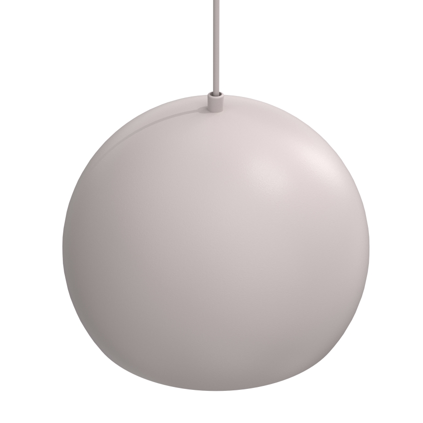 Κρεμαστό φωτιστικό με καλώδιο SOOL 1xE27/15W/230V Ø 27 cm κρεμ χρώμα