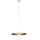 Κρεμαστό φωτιστικό με καλώδιο SUNPLISS 1xG9/10W/230V Ø 35 cm χρυσό/κρεμ