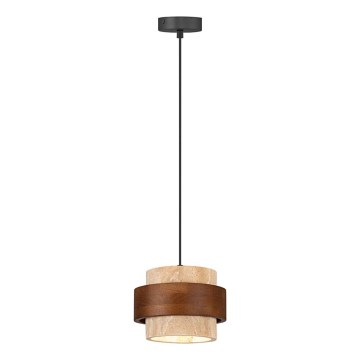 Κρεμαστό φωτιστικό με καλώδιο SUSAN 1xGX53/15W/230V καφέ/μπεζ